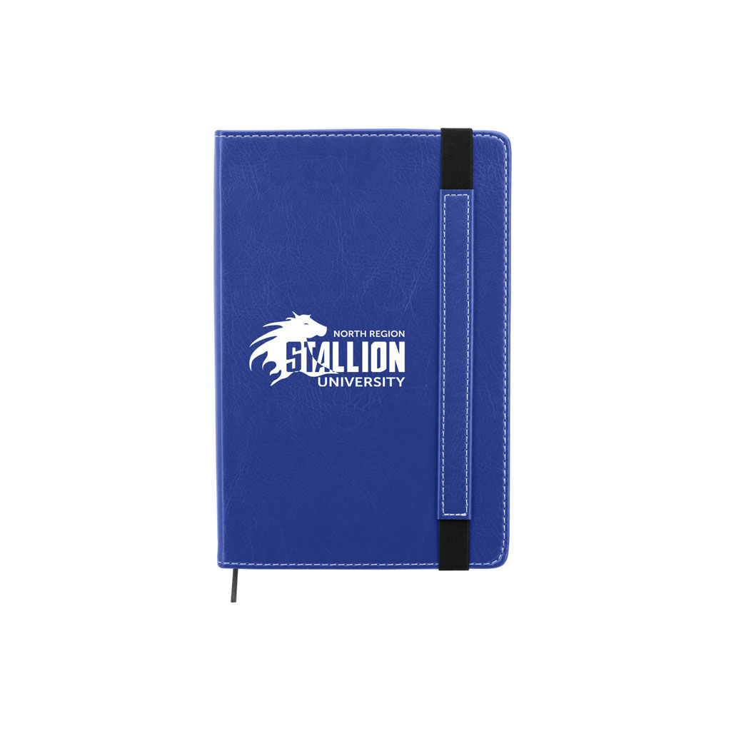 Custom Branded Charlotte Journal Notebook - Blue