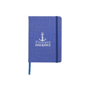 Branded Crosshatch Journal Orange