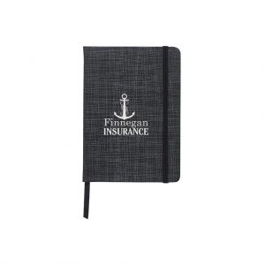 Branded Crosshatch Journal Purple