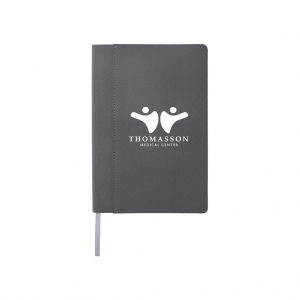 Branded Flex Fabric Journal Gray