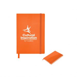 Branded Glossy Journal Red