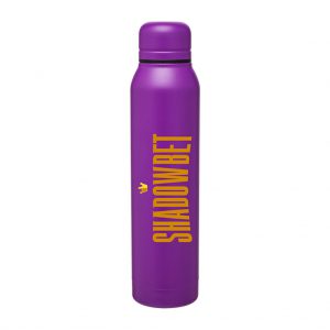 Branded 16.9 oz h2go Silo Matte Grape