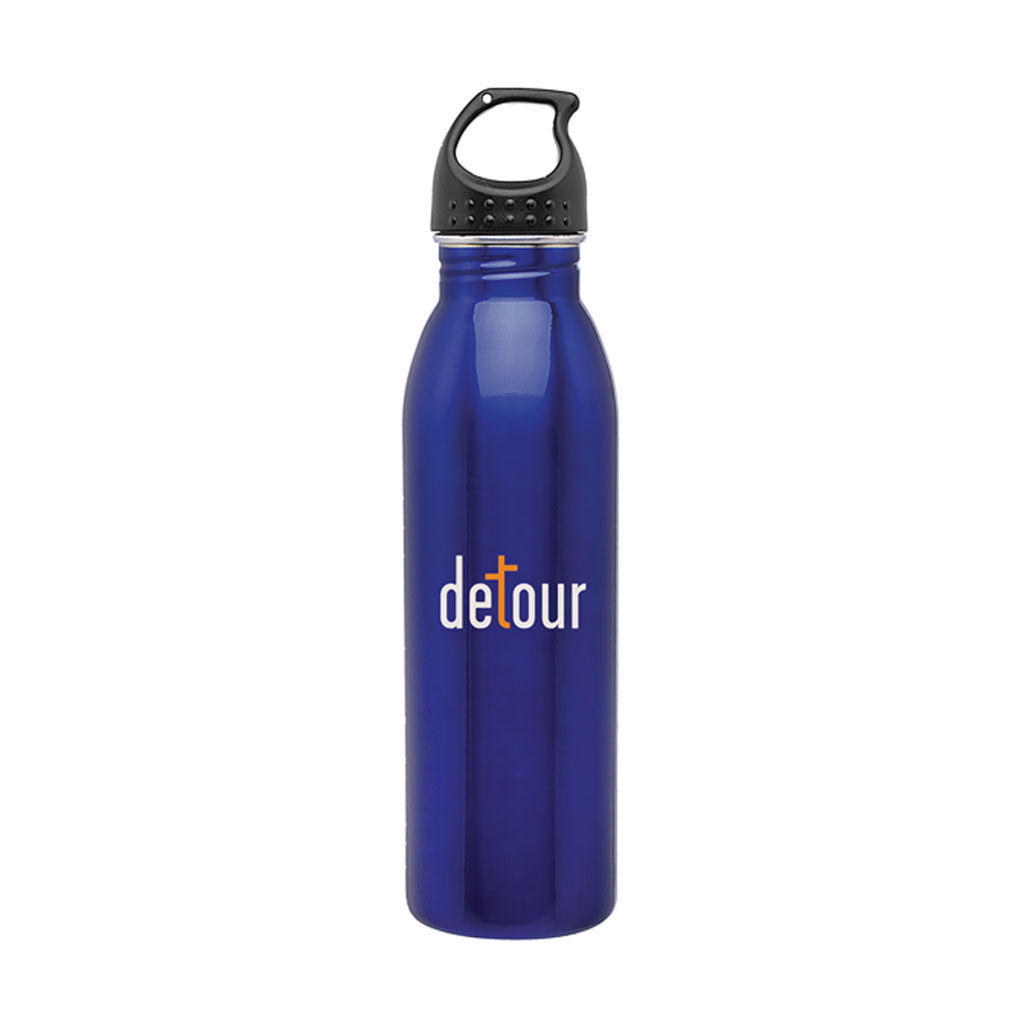 Custom Branded 24 oz h2go Solus - Blue