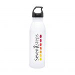 Custom Branded 24 oz h2go Solus - White