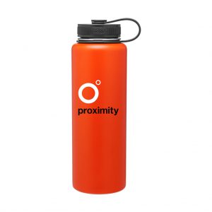 Branded 40 oz h2go Venture Matte Orange