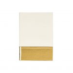 Custom Branded Metallic Two-Tone Journal - WhiteRoseGold