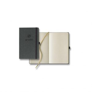 Branded Montana Medium Ivory Journal Blue