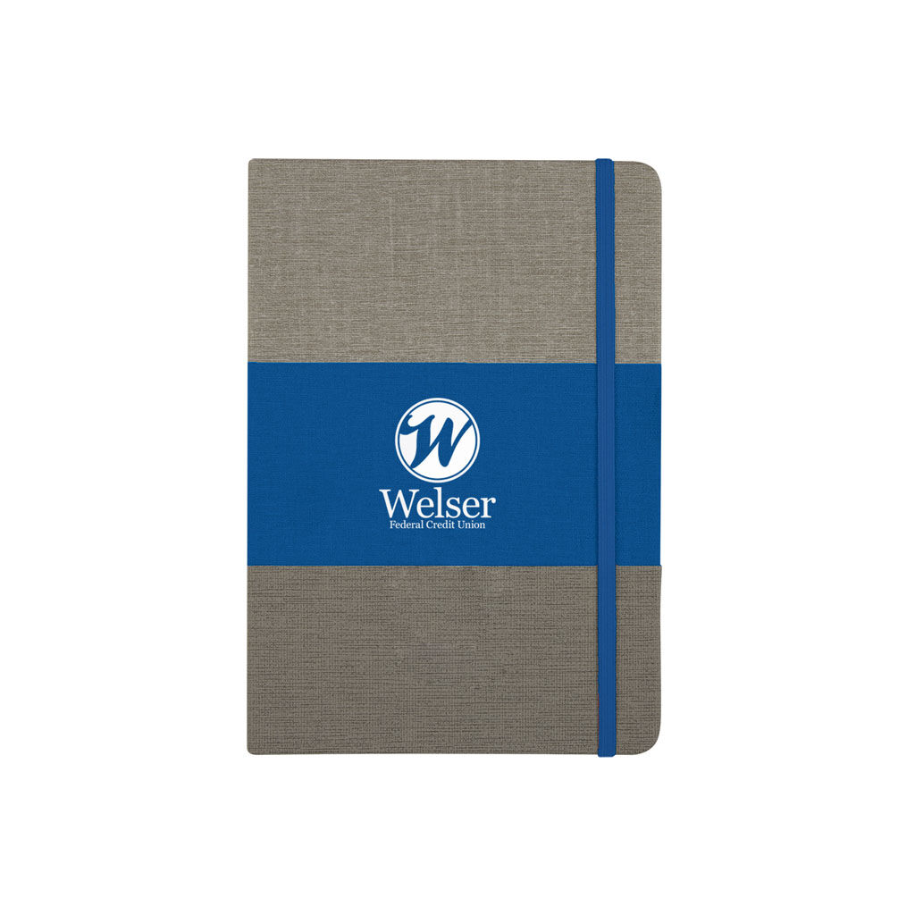 Custom Branded Pathfinder Journal - GrayBlue