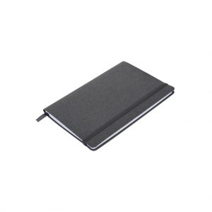 Branded Recycled Cotton Journal Gray