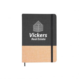 Branded Sahara Journal Natural Maroon