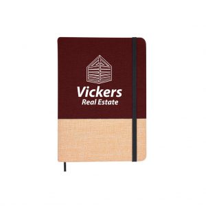 Branded Sahara Journal Natural Navy Blue