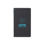 Custom Branded Script Notebook - BlackLightBlue