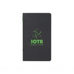 Custom Branded Script Notebook - BlackLimeGreen