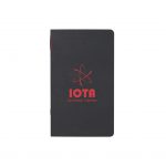 Custom Branded Script Notebook - BlackRed