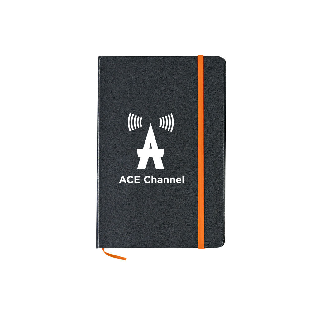 Custom Branded Shelby Journal - BlackOrange