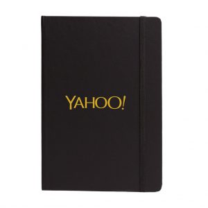 Branded Techno Journal Black