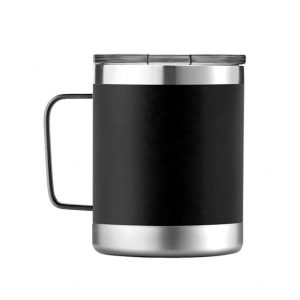 Branded 10 oz Tempercraft Camp Mug Black