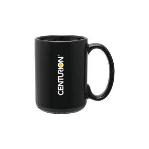 Branded 15 oz Grande Black