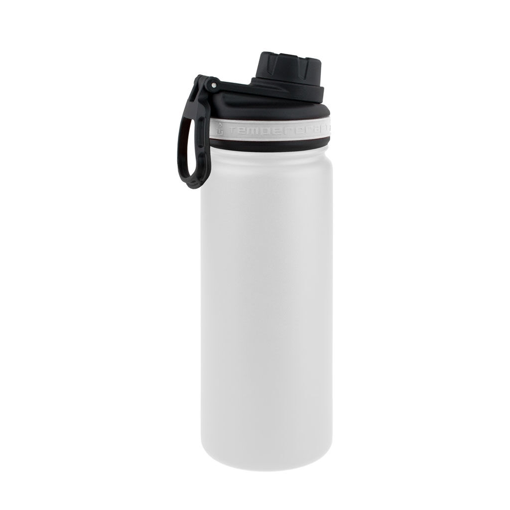 Branded 18 oz Tempercraft Bottle White