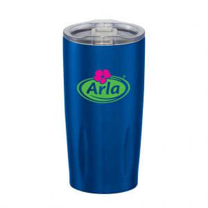 Branded 20 oz Adrian Vacuum Tumbler Blue