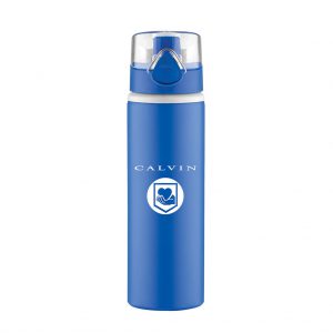 Branded 27 oz Hermosa Aluminum Water Bottle Blue