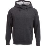 Custom Branded Dayton Fleece Hoody (Male) - Heather Dark Charcoal