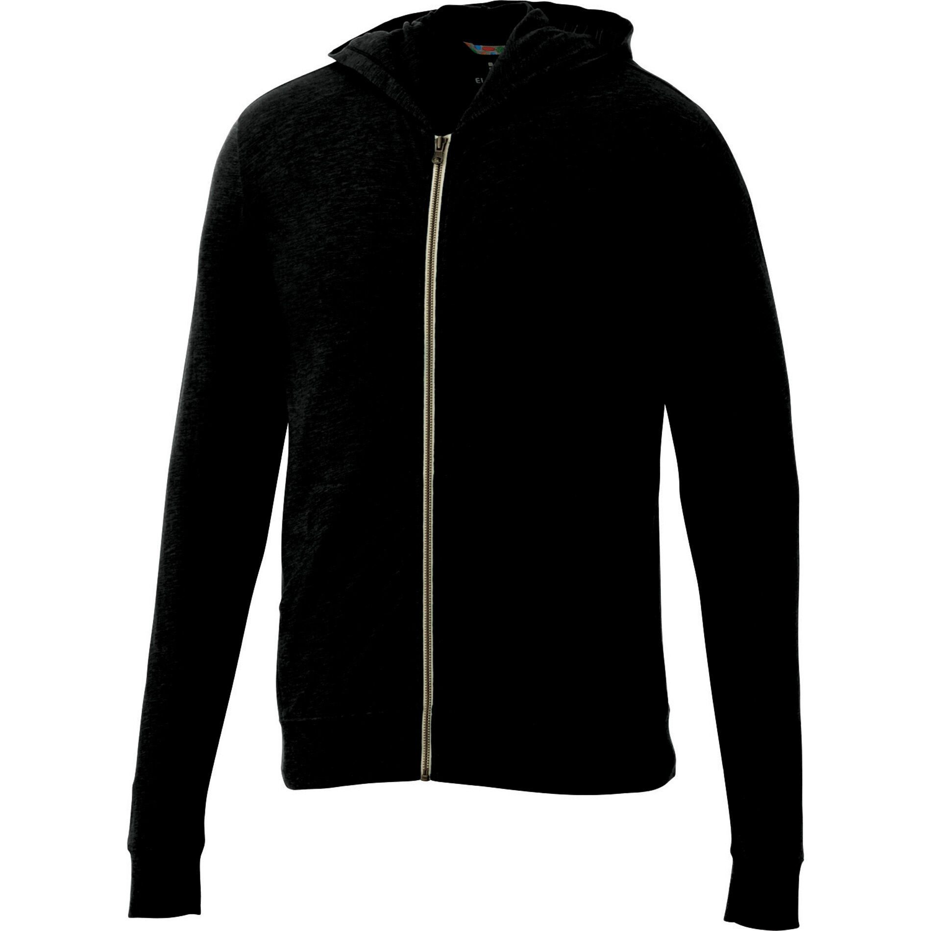 Custom Branded Garner Knit Full Zip Hoody (Male) - Black