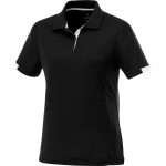 Custom Branded Kiso Short Sleeve Polo (Male) - Black/White