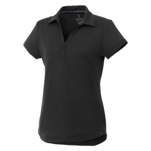 Branded Amos Eco SS Polo (Female) Black