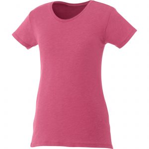 Branded Bodie Short Sleeve Tee (Female) Magenta Heather