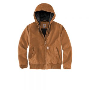 Branded Carhartt Women’s Washed Duck Active Jacket Carhartt Brown