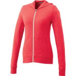 Branded Garner Knit Full Zip Hoody (Female) Team Red Heather