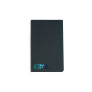 Branded Moleskine Cahier Plain Large Journal Black