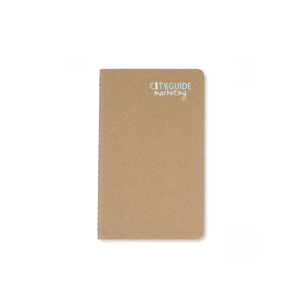 Promotional Moleskine® Cahier Plain Large Journal - Kraft $8.97