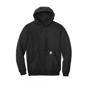 Branded Carhartt Midweight Hooded Sweatshirt Black