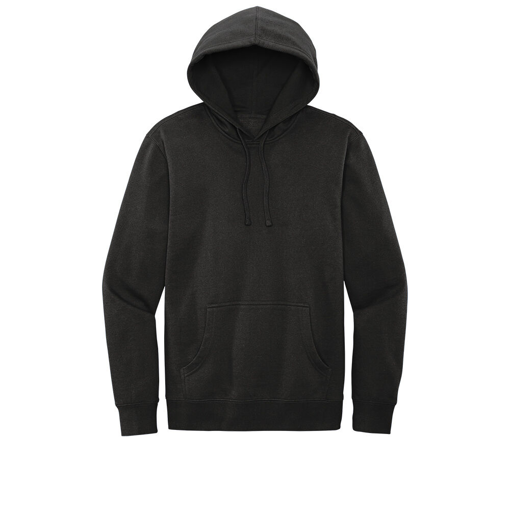 Custom Branded District Hoodies - Black