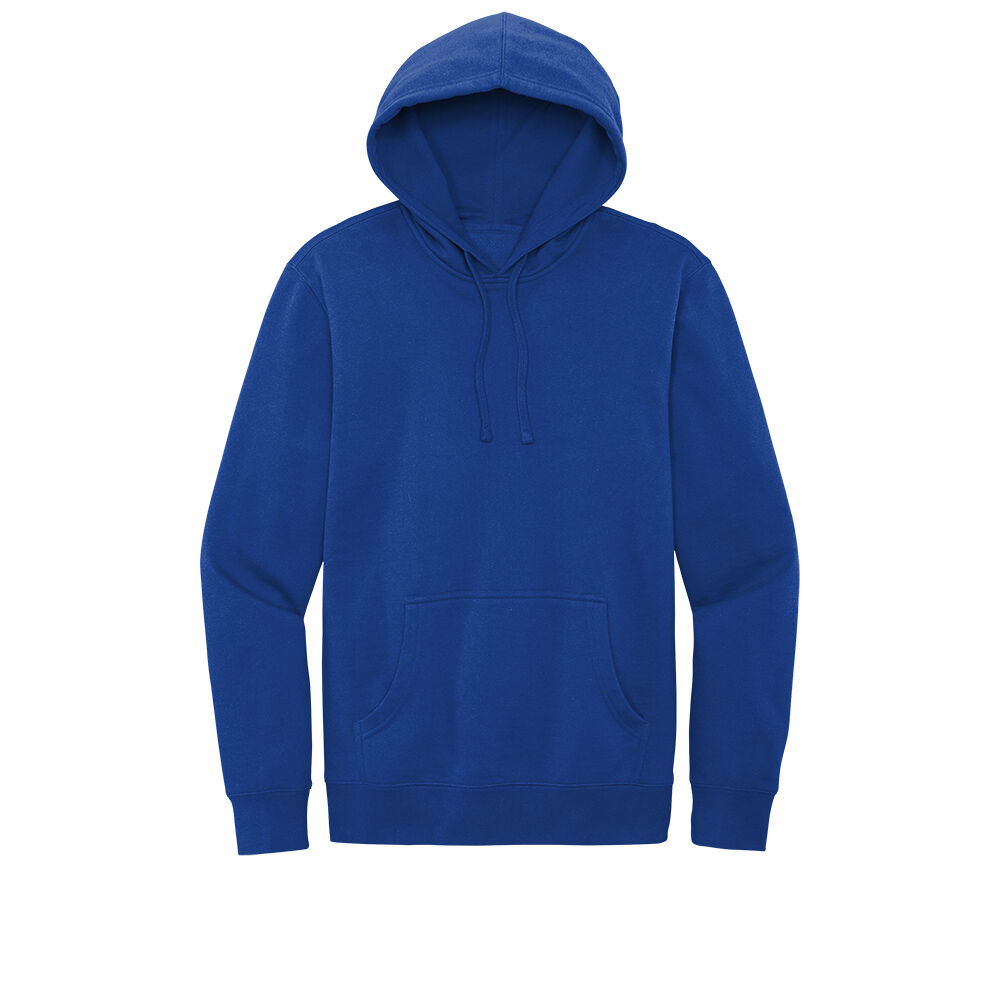 Custom Branded District Hoodies - Deep Royal