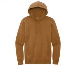 Custom Branded District Hoodies - Duck Brown