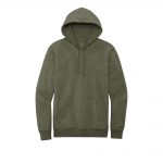 Custom Branded District Hoodies - Heathered Olive