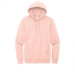 Custom Branded District Hoodies - Rosewater Pink