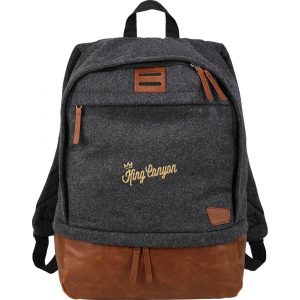 Branded Field & Co. Campster Wool 15″ Computer Backpack Charcoal