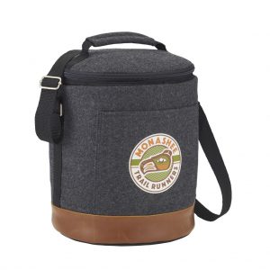 Branded Field & Co.® Campster 12 Can Round Cooler Charcoal