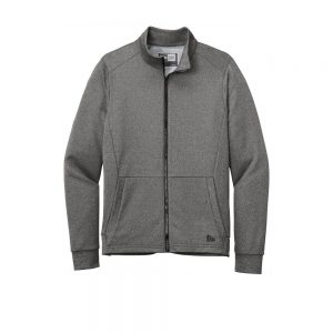 Branded New Era Performance Terry Full-Zip Graphite Heather