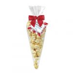 Branded Gourmet Popcorn Cone Bags (small) Caramel Popcorn