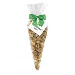 Custom Branded Gourmet Popcorn Cone Bags (small) - Midnite Snax Munch