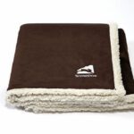 Branded Kanata Original Lambswool Throw Dark Chocolate