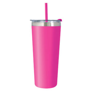 Branded 24 Oz. Full Color Colma Tumbler Fuchsia