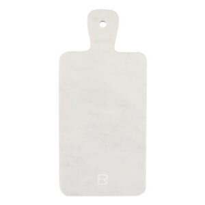 Branded Be Home® White Marble Mini Rectangle Board Marble