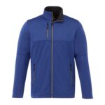 Custom Branded Men’s JORIS Eco Softshell Jacket - Metro Blue Heather