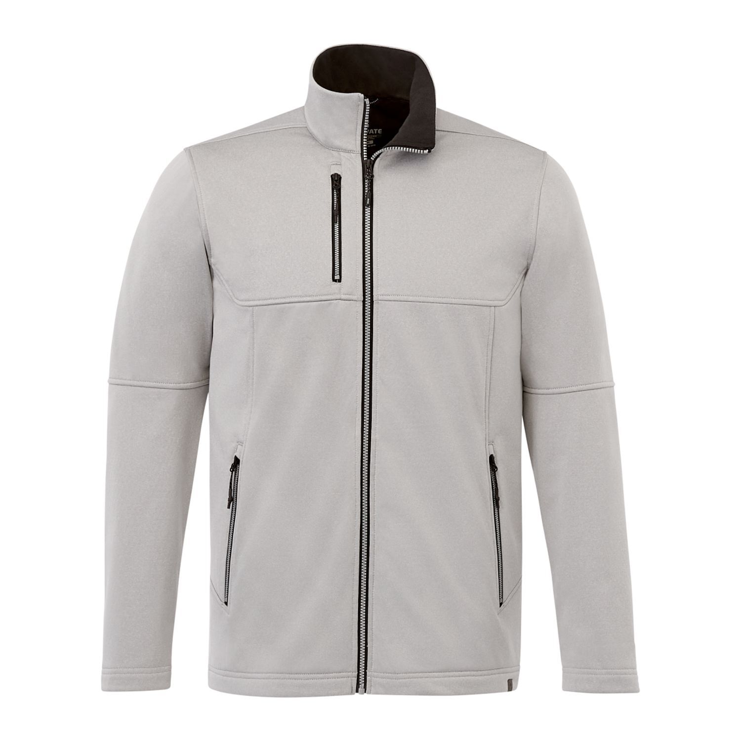 Custom Branded Men’s JORIS Eco Softshell Jacket - Silver Heather